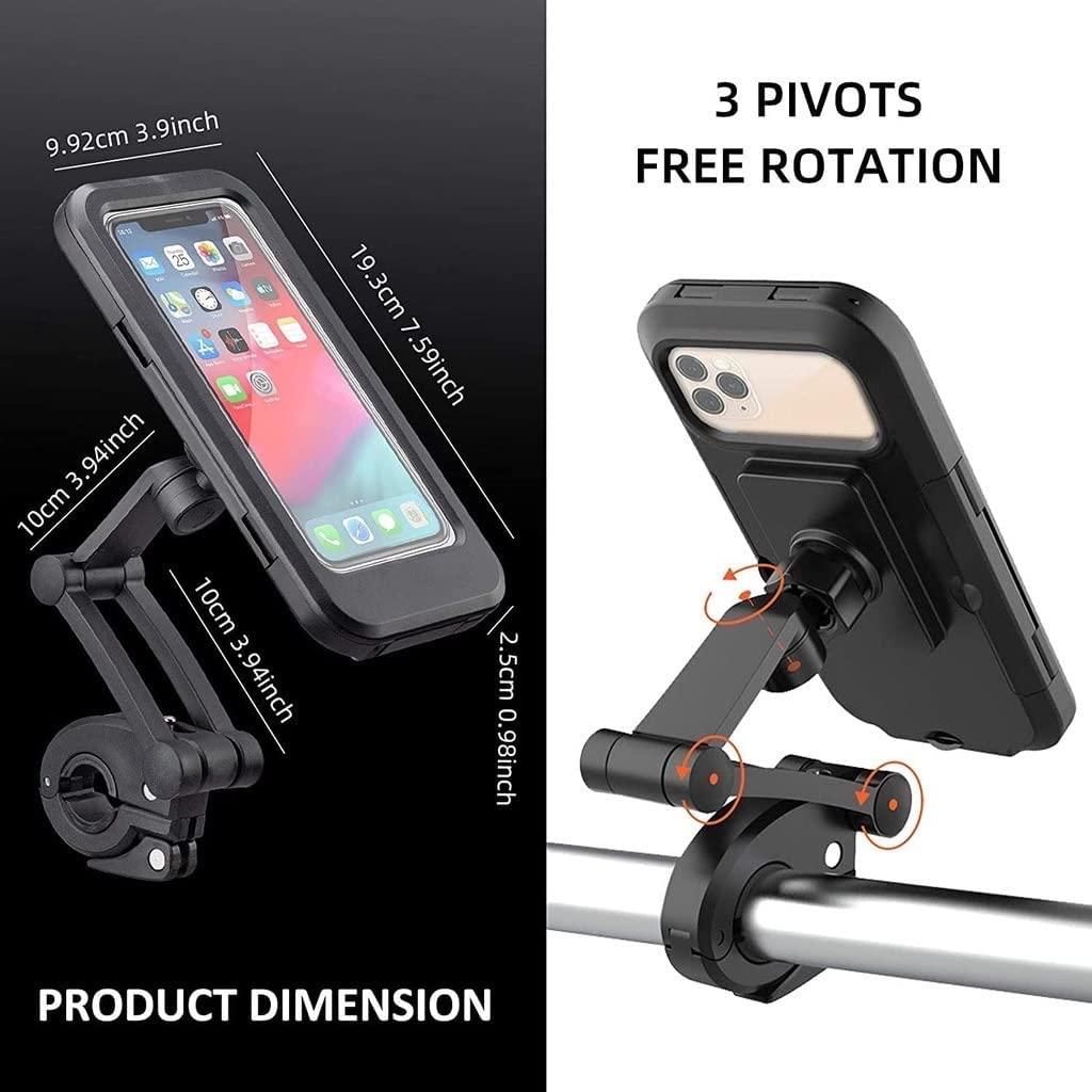 Waterproof 360° Rotatable Bike & Scooter Phone Holder