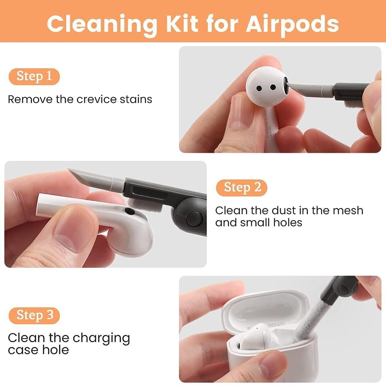 7-in-1 Multifunctional Electronic Cleaning Kit with Brush