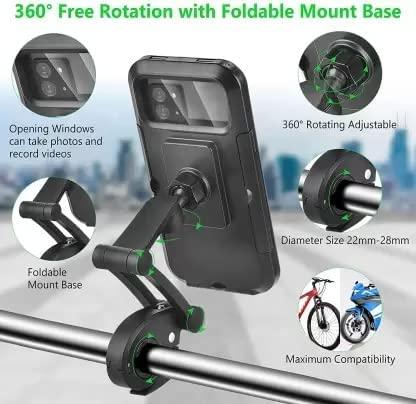 Waterproof 360° Rotatable Bike & Scooter Phone Holder
