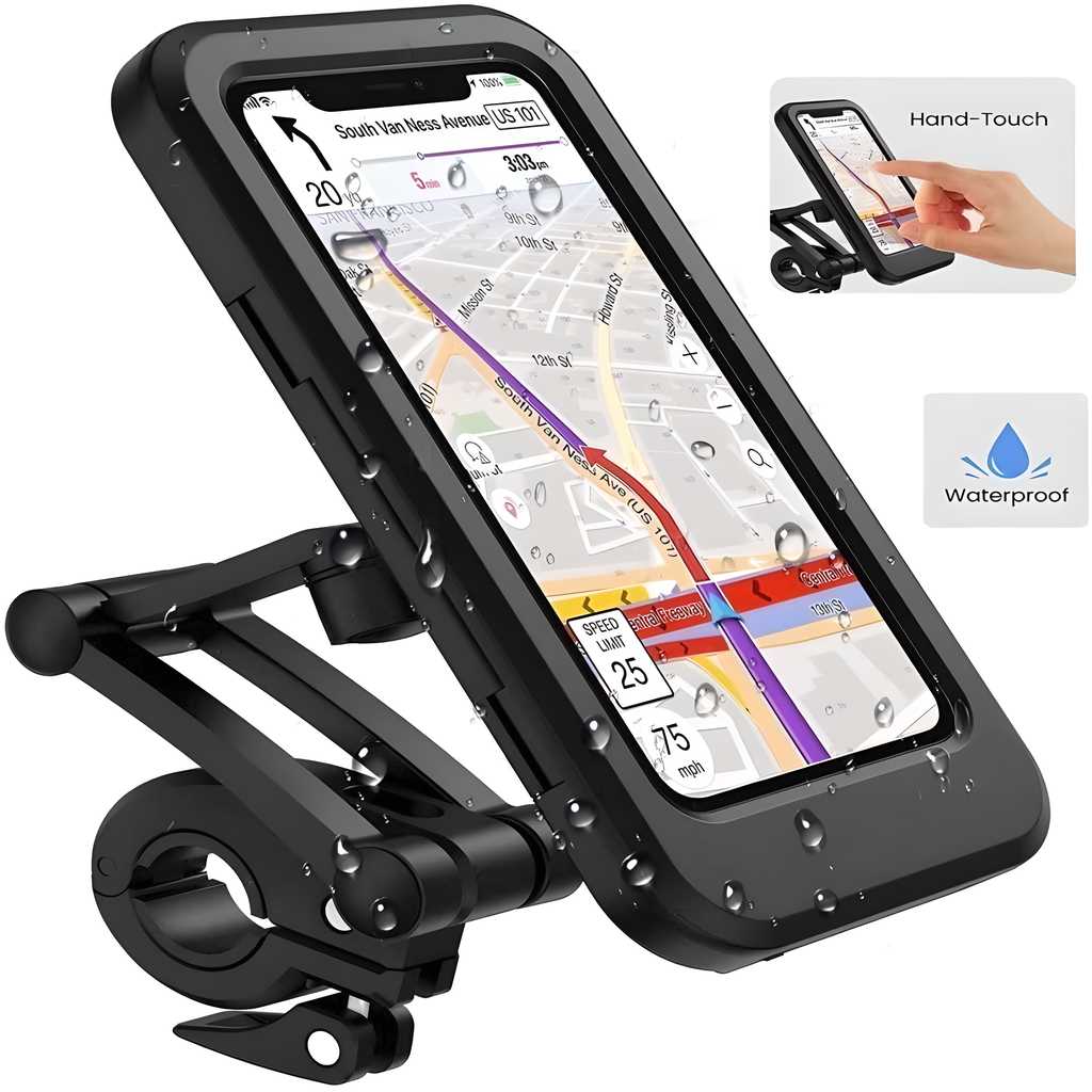 Waterproof 360° Rotatable Bike & Scooter Phone Holder